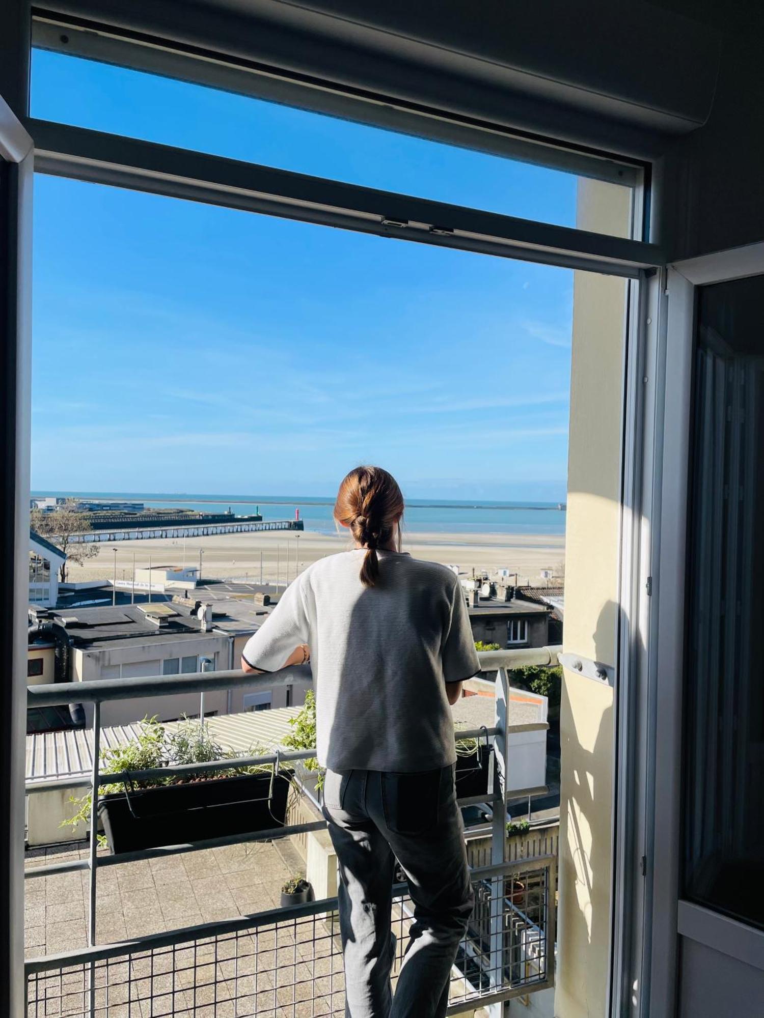 BELLEVUE Appartement de charme vue mer face à Nausicaa Boulogne-sur-Mer Extérieur photo
